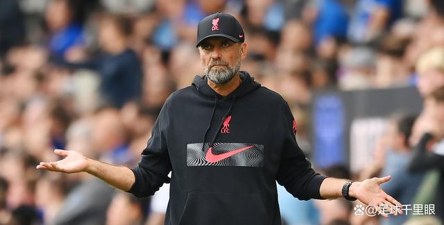利物浦失利心情低落，克洛普频频摇头失望